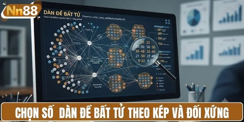 Chọn số dàn đề bất tử theo kép và đối xứng