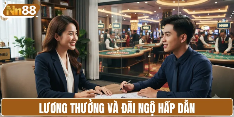Lương thưởng và đãi ngộ hấp dẫn