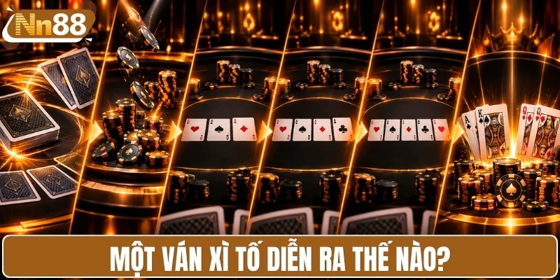 Một ván xì tố NN88 diễn ra thế nào?
